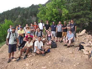 Group Photo at Royal Arch Hike. 
